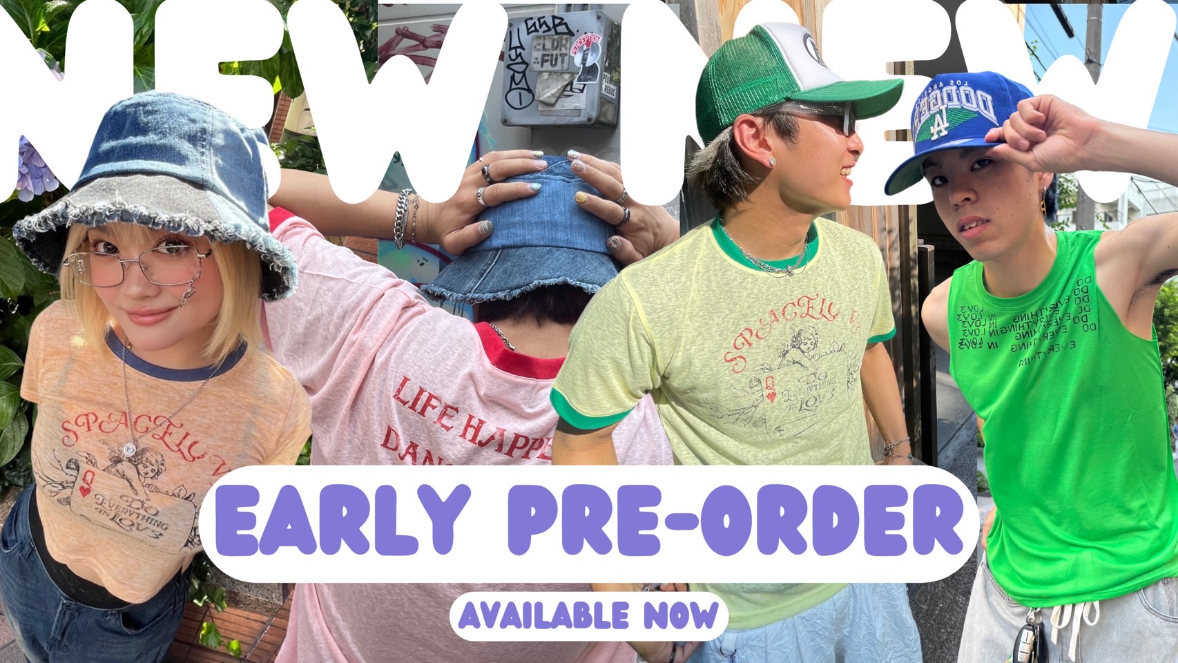 LOV3 STORE 2025 JUNE NEW COLLECTION早期予約受付中！ | SPACE LOV3